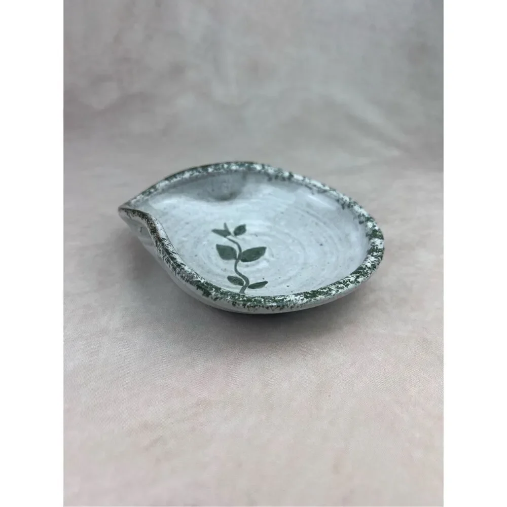 Vintage Ben Owen’s Pottery Spoon Rest Seagrove North Carolina